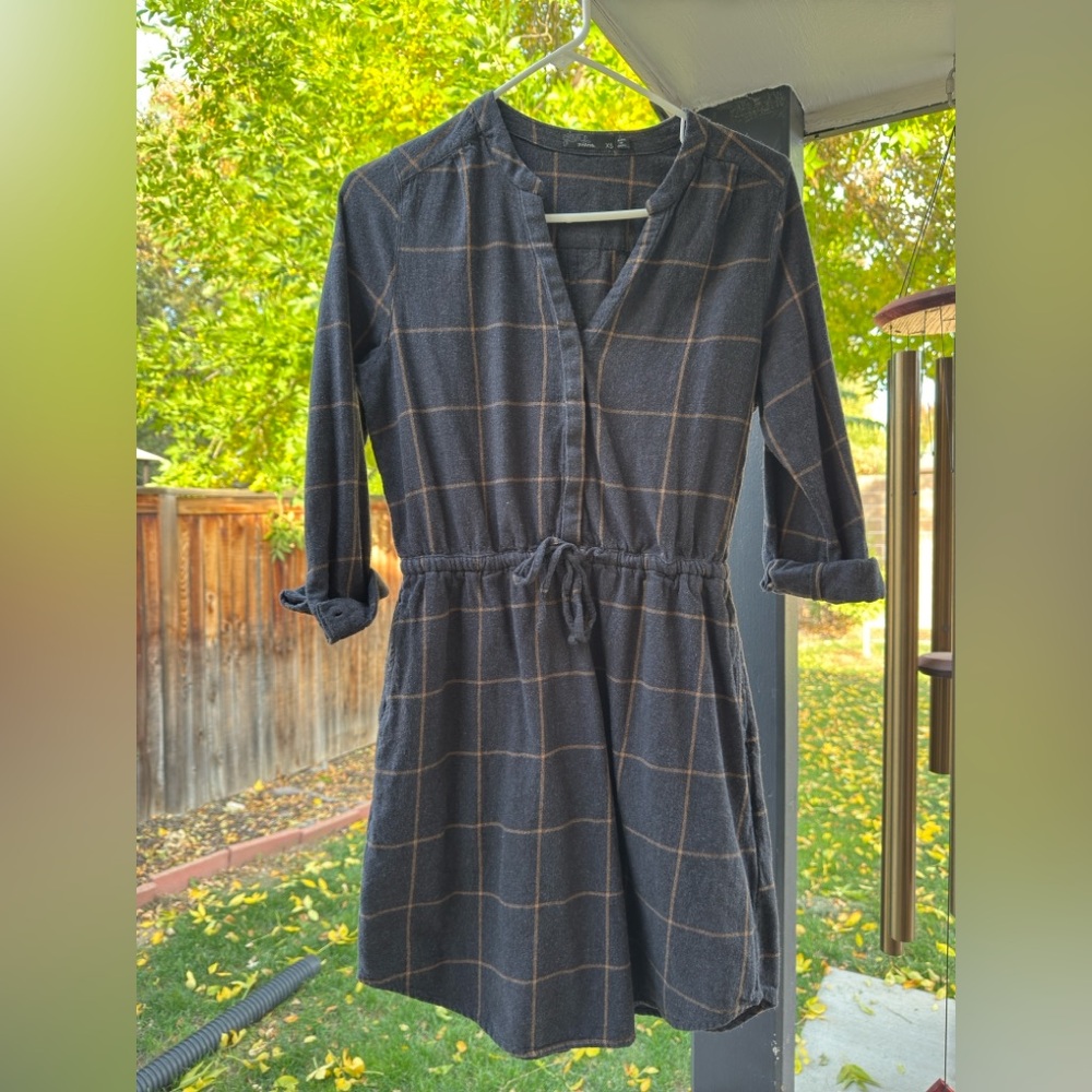 Prana Women's Loop To Pines Dress XS, Charcoal